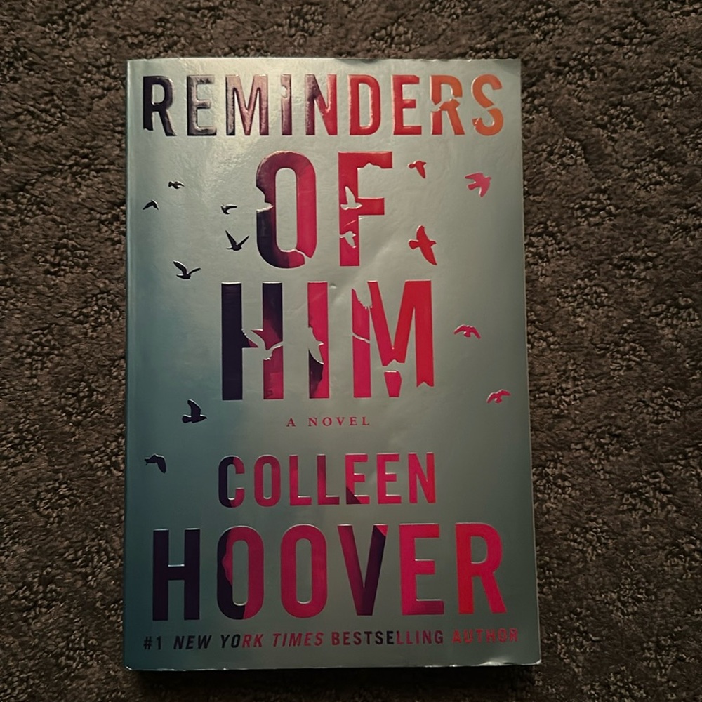 Reminder of Him Novel by Colleen Hoover